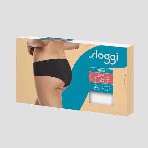 Sloggi Zero Feel Hipster 2 Pack Briefs In White*Women Lingerie