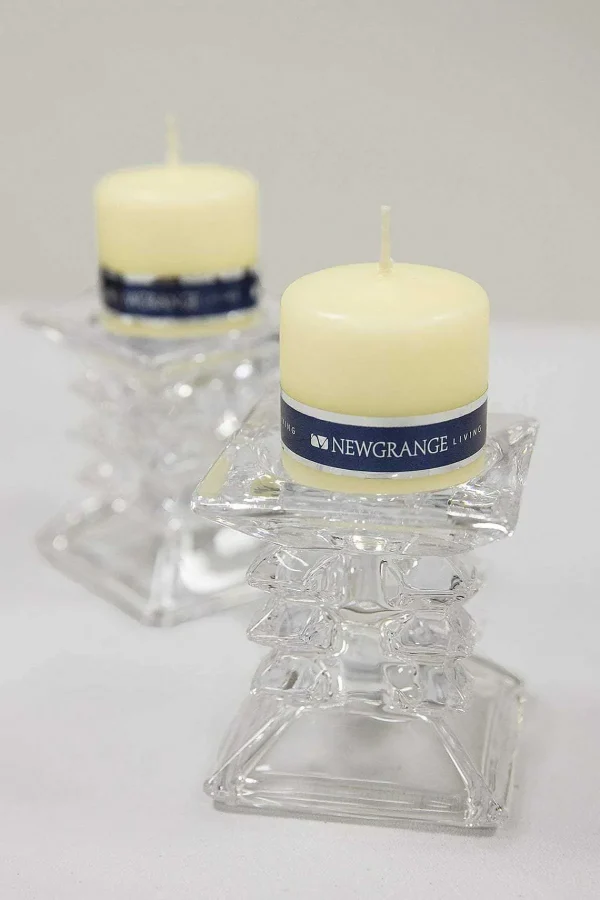 Newgrange Ziggy Pillar Candleholder Pair* Homeware