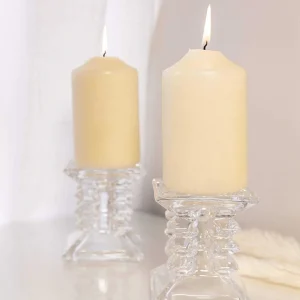 Newgrange Ziggy Pillar Candleholder Pair* Homeware