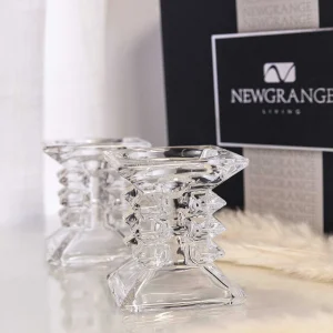 Newgrange Ziggy Pillar Candleholder Pair* Homeware