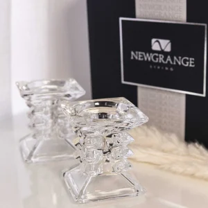 Newgrange Ziggy Pillar Candleholder Pair* Homeware