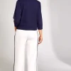 Peruzzi Zip Jacket With Pockets In Navy*Women Coats & Jackets