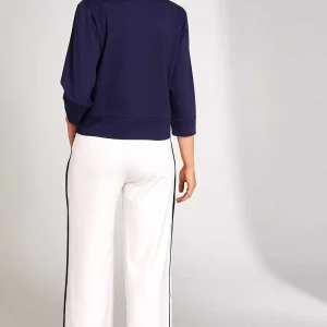 Peruzzi Zip Jacket With Pockets In Navy*Women Coats & Jackets